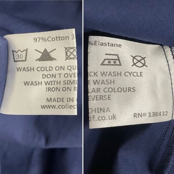 NWT ModCloth x Collectif Laureen Navy Red Pomegranate Swing Dress Size 8 Medium - Picture 13 of 15